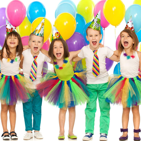 30 Pcs Animal Party Hats for Kids Safari Birthday Cone Hats for Jungle Zoo Birthday Party Supplies