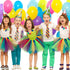30 Pcs Animal Party Hats for Kids Safari Birthday Cone Hats for Jungle Zoo Birthday Party Supplies