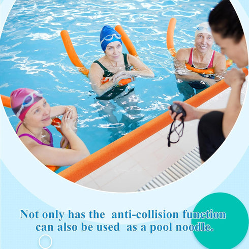 2 40 Inch 4.1 Inch Swimming Hanaive Pcs Jumbo Pool Foam Noodles Bulk x Large Noodles Tube Hollow Core Swim Noodle