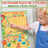 ATHENA FUTURES Potty Training Chart for Toddlers - Dinosaur Design Sticker Chart with Certificate and Instruction