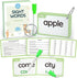WJPC 58 Cards, 116PCS High Frequency Sight Words Flash Cards (Kindergarten), Phonics Learning