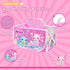 DreamyCandy 70PCS Set 4-6-8,Drawing Axolotl Washable Markers with Glitter Pencil Case,Art Supplies for Kids Ages