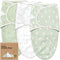 3-Pack Organic Baby Swaddle Sleep Sacks - Swaddles for Newborns, Infant 0-3