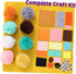 Pom Pom Craft Kit - Animal Art Project, DIY Plush Crafts for Kids, Toddler Activity Gift for Ages 6-9