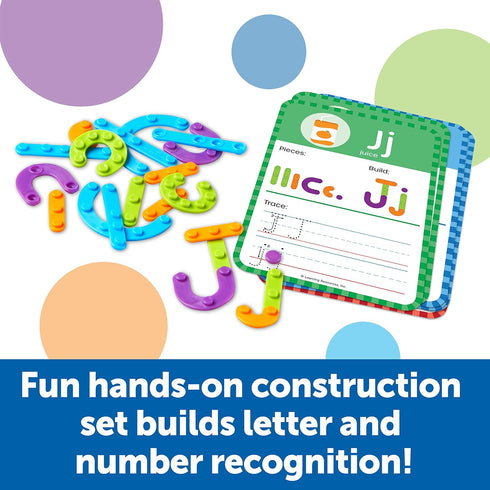 Learning Resources Skill Builders! Kindergarten Letter & Number Maker - Educational Indoor Games for Preschool