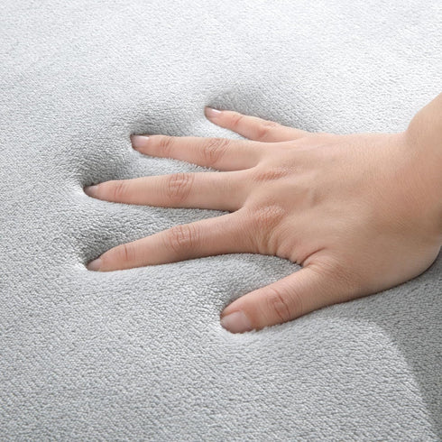 50x50 BALAPET Thick Memory Foam Play Mat for Playpen, Super Soft Velvet Portable Baby Playpen Mat for Kids Toddler