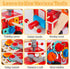 ALLABC 33 Set 2-4, 3, 2,3,4,5 Toddler Tool Kit - PCS Montessori Toddlers Tool Box, Kids Pretend Play Tools Age STEM