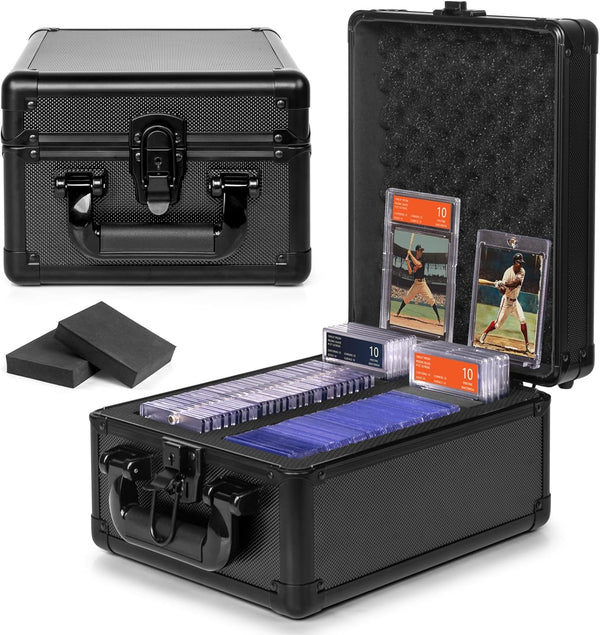 Graded Card Storage Box, PSA Slab Case Holder for Graded Cards, Top