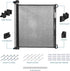 Retractable Baby Gate for Doorways & Stairs - 35" Tall, Extends up to 55" Wide, Child & Pet Friendly, Black