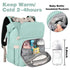 Backpack,Green backpack, Jiefeike Diaper Bag diaper bags for baby girl boy, girl diaper bag Insulated Pockets Portable