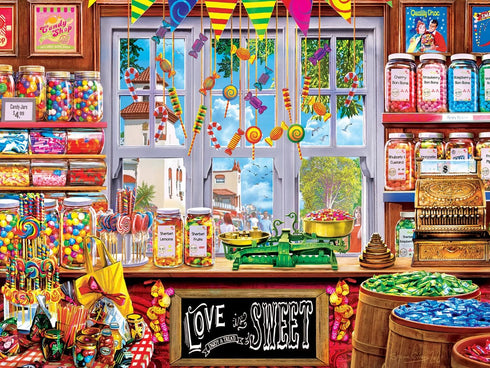 MasterPieces 750 Piece Jigsaw Puzzle - Love is Sweet, 18"x24" for Adults, Family, or Youth