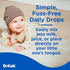 D3, Recommended, 0.5 oz Dr. Kids Probiotic Vitamin D Drops Supports Infant & Child Gut Health, Helps Reduce Gas, Colic