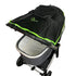 Universal Sun Shade and Mosquito Shield for Strollers – Baby Stroller Accessories – Blackout Cover Accessory and Visor for Boys and Girls – Versatile Stroller Attachment & Protector