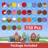150PCS 31 3-12 Magnetic Building Blocks with Nature Designs - Water, Grass, Lava, Rock, STEM Toy for Kids Ages