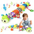 CAHILON Musical Caterpillar Baby Toys 0-6 6-12 Months, Multi-Functional Sensory Tummy Time Toys
