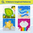 Multi-Sensory Mindful Maze Boards - Textured Sensory Calming Toys for Kids, Finger Path Breathing Board