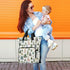SUABO Backpack Tree Watercolor Pattern Baby Diaper Bag Large Bag Waterproof Travel Diaper Bags for Moms and Dads