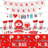 Zubebe 173 Pcs Nurse Graduation Party Supplies 2026 Serve 24 Guests Congrats