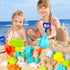 29 Summer TOY Life Pcs Dinosaur Beach Toys Sand Toys Toddlers with Castle Bucket Shovels & Sand Castle Building Kit
