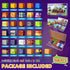 Minoskia 150 3-5 4-6 5-7 6-8 Magnetic Blocks, PCS Magnetic Building Blocks Sensory Toys for Year Old Boys Girls Easter