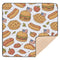 Caihoyu Standard Pattern Patriotic Food Soft Padded Baby Playmat for Floor Non-Toxic Kicking