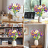 Flower Bouquet Building Set, 891PCS DIY Artificial Flowers, Birds of Paradise and Water Lily for Home Decor