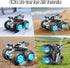 ZHYLLO 3-in-1 4WD 8 9 10 11 12 Remote Control Car RC Boat & Water Gun Amphibious Remote Control Car All-Terrain RC Cars