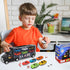 6 12 Playkidiz Car Carrier Toy Trucks for Kids - Car Transporter Toys Truck Includes Toy Cars and Accessories - Toy Car