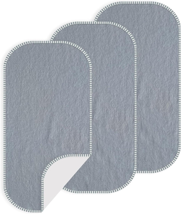 CUXFLS Baby Waterproof Changing Pad Liners (3 Pack) - Washable Reusable Changing Table