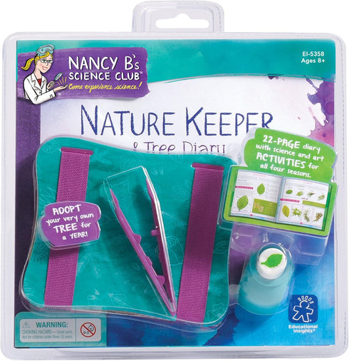 Educational Insights Nancy B's Science Club, Nature Keeper & Tree Diary