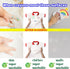 24 Pack 8 1-3 4-8, WOSWEL Super Washable Jumbo Crayons Bulk, Crayons with Bright Colors, Non-Toxic Easy-Grip