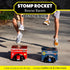 1 1 2 2 5+ Stomp Rocket Original Stomp Rescue Racers - Dueling Race Cars for Kids - Firetruck, Police Car, Launch Pads