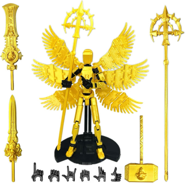 VZNYBL (Assembly Completed) Titan13 Action Figure Set, Dummy 13 3D Printed Action Toy