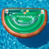Swimline 60"/40"/12" Inflatable Blackjack Game Table Raft with Waterproof Cards Green/Brown