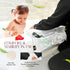 Mohmoud Elbow Set, Elbow Baby Bath Kneeler and Rest Pad Odor-Free Hybrid Comfort Foam, Extra-Strong Suction, Non-Slip