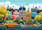 1000 Piece Puzzle for Adults, Small Town Scenery Jigsaw Puzzle, Impossible Puzzles
