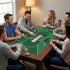 36x72Blackjack Set 2 Double Sided Poker Mat Table Topper, Casino Felt Cover, Texas Hold'em Cloth, Blackjack & Texas