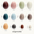 (12PCs) OESSUF Wooden Fake Eggs Easter Eggs Play Eggs for Toddlers Pretend Wood Egg Decor for Play Kitchen Artificial