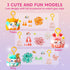 Set 3 6 7 8 9 Klever Kits DIY Plush Keychain Making Craft, DIY Arts & Craft with Models, Create Your Own Stuffed