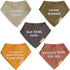 Bandana Feeding Drool Baby Bib, Soft Organic Cotton with Fleece Back for Infants and Toddlers