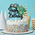 Video Game Boy's 8th Birthday Cake Topper - Happy 8th Birthday Party Supplies - Game On Level Up Winner Decoration
