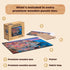 Buffalo Games Cinque Terre Wood Puzzle, 250 Piece Standard Cut Jigsaw Puzzle