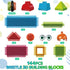 244 3D 3-8 Contixo pcs Bristle Shape STEM Building Toys, Construction Learning Stacking Educational Block, Creativity