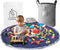 Lambdano Portable Toy Storage Basket & Play Mat with Pocket Label - 9.3