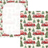 KICPOAY 52x28 Christmas Trees Cars Vintage Toddler Bed Crib Sheets Baby Crib Sheets Cover for Soft Mini Crib Mattress
