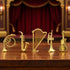 Set 7pcs Mini Musical Instruments Miniature Musical Instruments Gold Christmas Tree Ornaments Mini Instruments