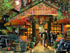 Springbok's 500 Piece Jigsaw Puzzle - The Jazz Cafe, Made in USA