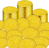 100 Count Plastic Gold Coins Set, Pirate Treasure Gold Play Coins for Kids Party Theme Props Decorations