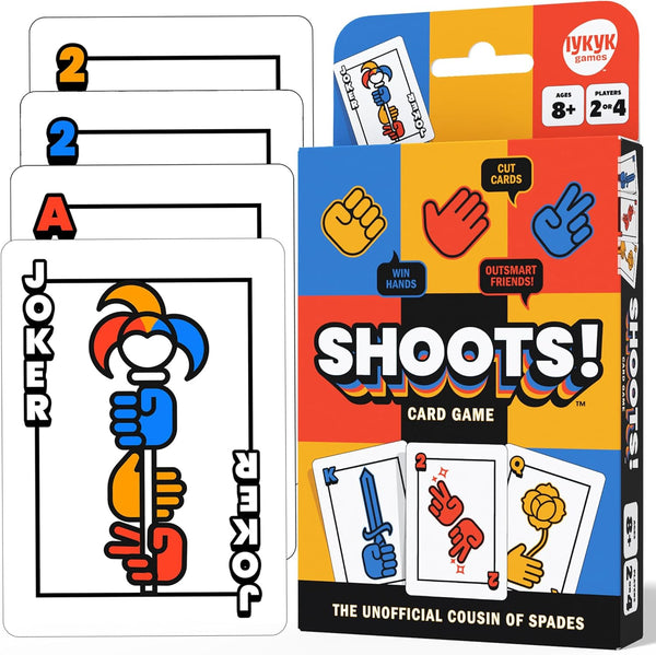 Shoots! Card Game by Culture Tags Rock Paper Scissors Strategy Game for