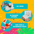 24 JOYIN Magnetic Mini Tiles Art Kit, Creativity DIY Paint, Arts and Crafts for Kids, DIY Supplies for Party Favors